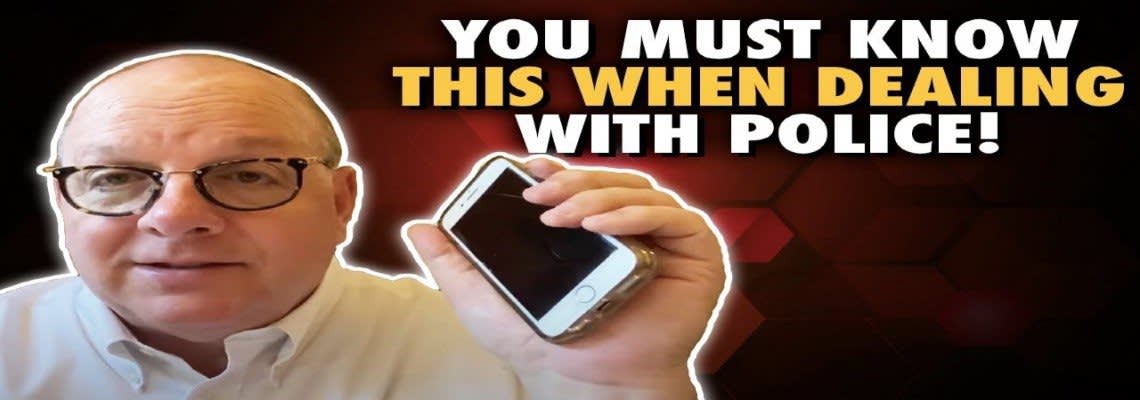Attorney Boren with Cell Phone Graphic