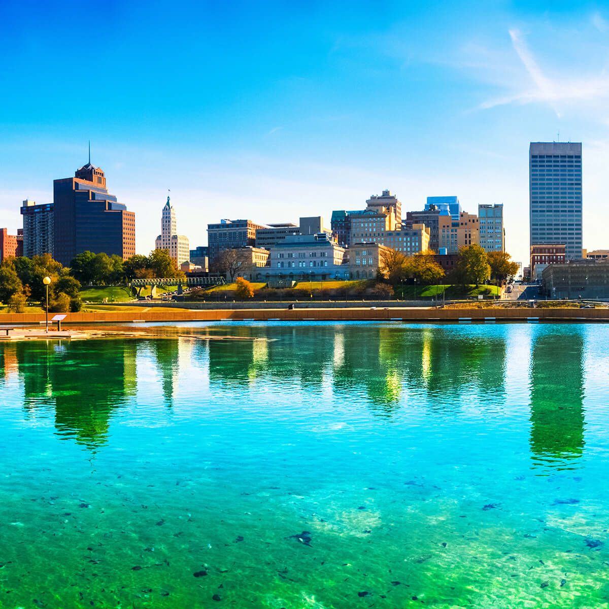 Memphis TN city scape