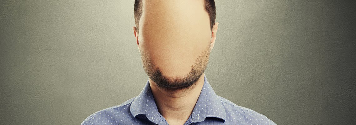 faceless man