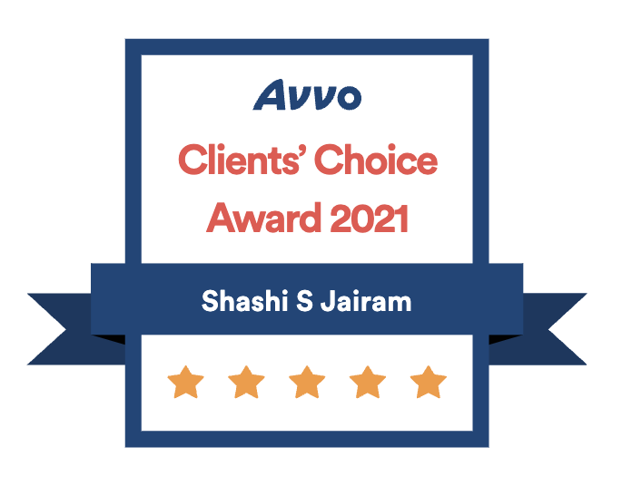 Shashi Jairam Avvo badge