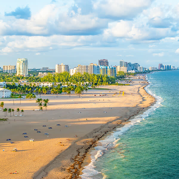 Beach in Fort Lauderdale, Florida